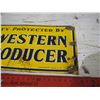 Image 3 : 1967 Western Producer Tin 14 by 6.75"