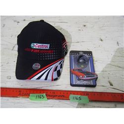 Mounted Ford Bottle Opener and Castrol Cap