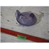 Image 2 : Purple Depression Glass Hen on Nest 5" Long