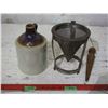 Image 1 : Berry Press, Whiskey Jug, and Masher