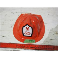 Texaco Plastic Fire Chief Hat