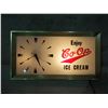 Image 2 : Co-Op Ice Cream Clock (Working) 19.5 by 10.5"
