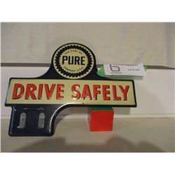 Pure Oil Company Drive Safely Advertising