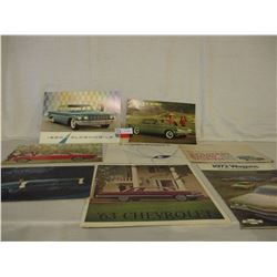 Box of 20 1960s/1970s Chevrolet Car and Truck Brochures