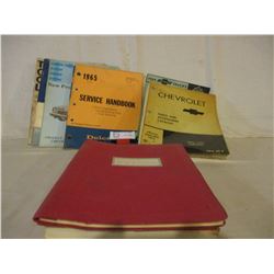 Box of 1960s/1970s Parts Catalogs