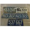 Image 2 : 5 British Columbia License Plates
