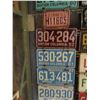 Image 2 : 19 Assorted British Columbia License Plates 1950-1960s