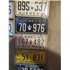Image 2 : 25 Assorted Quebec License Plates 1950s-1970s (Some Pairs)