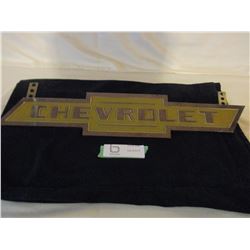 Chevrolet Chrome Logo Emblem 18" Long