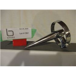 1950s 2 Piece Chrome Hood Ornament