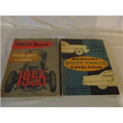 2 Ford 1955 Parts Manuals