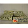 Image 2 : 7 North Dakota Assorted License Plates
