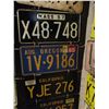Image 2 : 22 Assorted USA License Plates (Some Pairs)