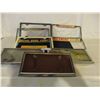 Image 1 : 8 Assorted License Plate Holders
