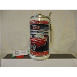 N.I.B Chevrolet 1957 Bel Air Budweiser Beer Stein