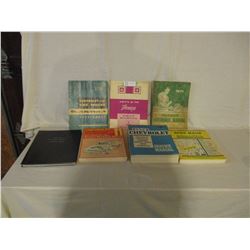 9 Assorted Chevrolet and GMC Manuals and Parts Catalogs