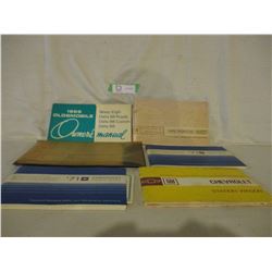 6 1969/70/71 Chevrolet and Pontiac Car Owners Manuals