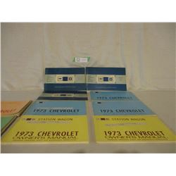 10 1972/73 Chevrolet Car Owner Manuals