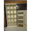 Image 1 : Pair of Storage Units One Cardboard and One Wooden