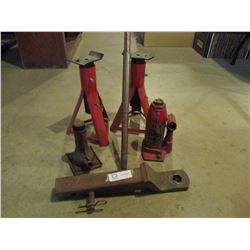 Floor Jacks, Stands and Trailer Hitch