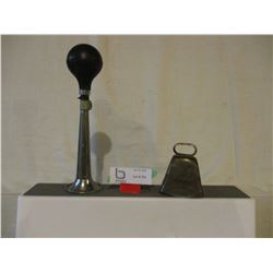 Small Brass Sheep Bell and Air Horn