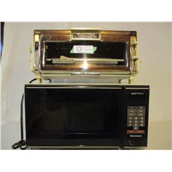 Microwave and Toaster Oven