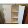 Image 2 : 2 White Storage Cabinets Each 12 by 12 by 31" T