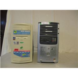 Pair of Computer Hard Drives, Discs and Accessories