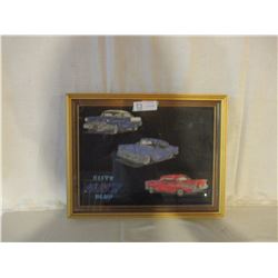 Frame 567 Club Car Picture 15 by 18"