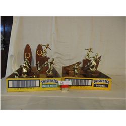 16 1960s Bowling Trophies