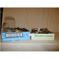 2 Boxes of Screws, Hardware and etc.