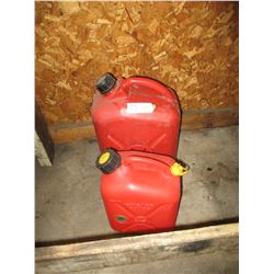 2 Jerry Gas Cans