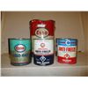 Image 1 : 6 Old Oil Cans