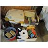 Image 2 : Assorted Auto Cleaning Supplies, Wash Buckets and Cleaning Rags