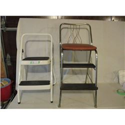 Stepping Stool and 1960s Chair