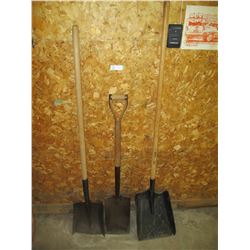 3 Shovels