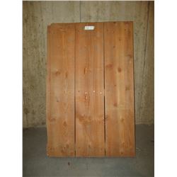 Wooden Palette on Casters 27 by 41"