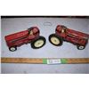 Image 2 : 2X THE MONEY - 1-H Diecast Toy Tractors