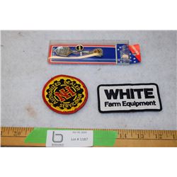 Collector Patches and Spoon