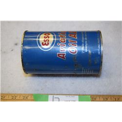 Empty Esso Aviation Oil Tin