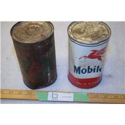 B/A And Mobile Oil (Full) Quarts