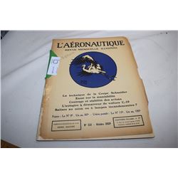 1929 Aeroplane Magazine (French) Bi-Planes