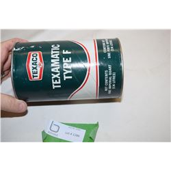 Full Texaco Quart Oil Tin