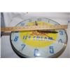 Image 2 : 16" Silverwood Ice Cream Clock Working & Lights Up