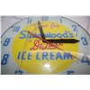 Image 3 : 16" Silverwood Ice Cream Clock Working & Lights Up