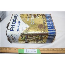 Rigid Oil Tin