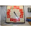 Image 1 : Vintage Coca-Cola Clock Works but doesn't light up