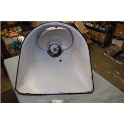 Huge Porcelain Light (Needs Light Bulb)