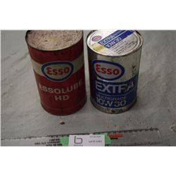 Esso Quart Tins (1 Full)