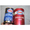 Image 2 : Esso Quart Tins (1 Full)